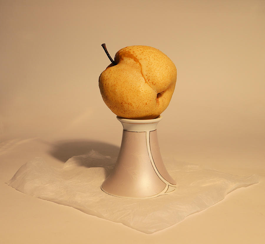 Asian Pear Photograph by Viktor Savchenko