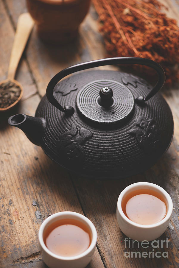 Asian tea set Photograph by Jelena Jovanovic