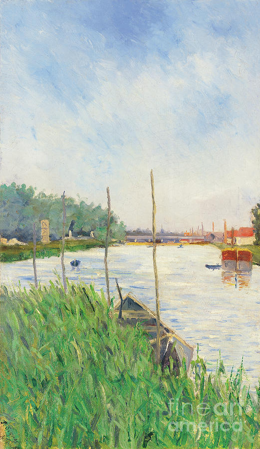 Asnieres, 1882  Painting by Paul Signac