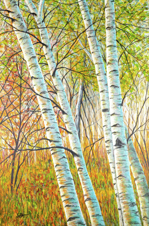 Aspen Magic Painting by Eugene Myres - Fine Art America