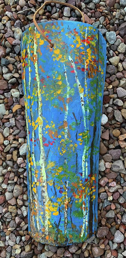 Aspen Roof Tile Painting by Jane Hayes