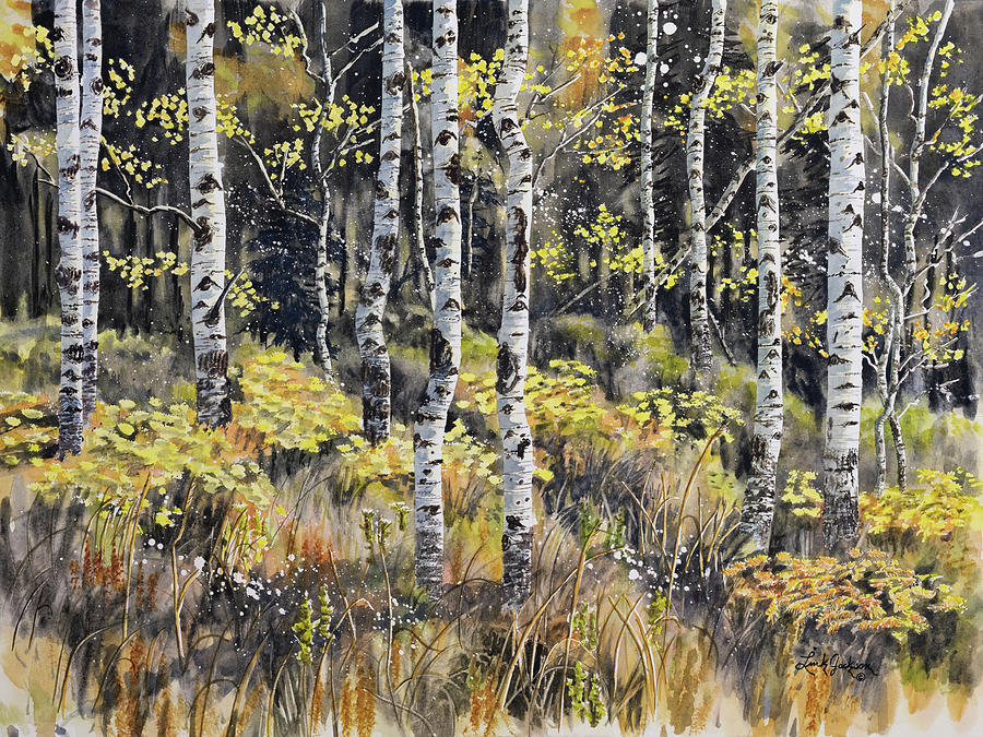 Aspen Serenity Painting by Link Jackson