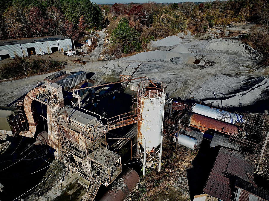 Asphalt Plant Photograph by David Rye - Fine Art America