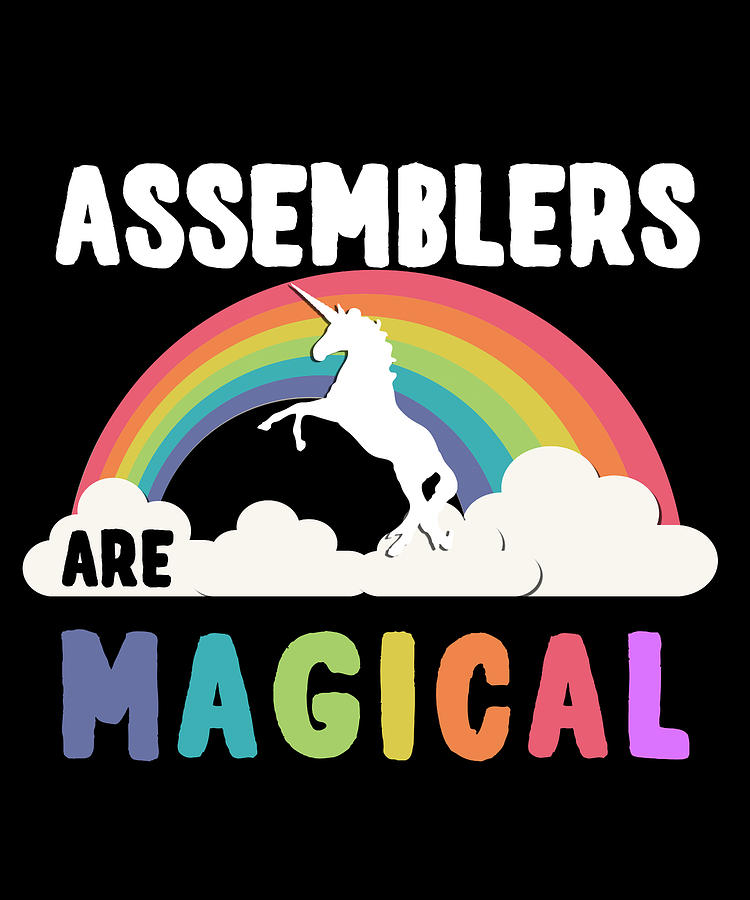 Assemblers Are Magical Digital Art by Flippin Sweet Gear