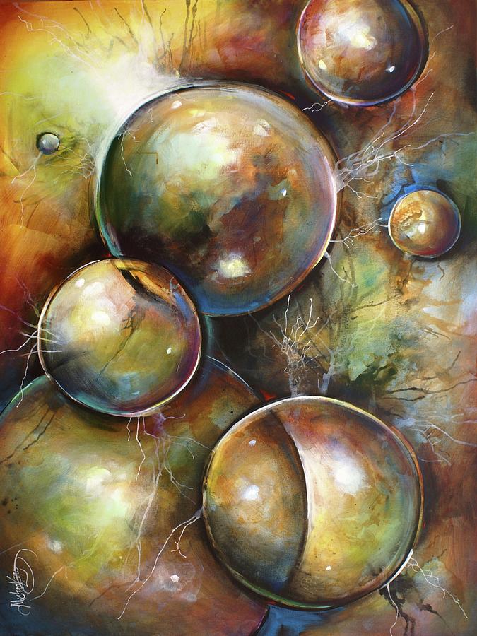 Assimilation Painting by Michael Lang