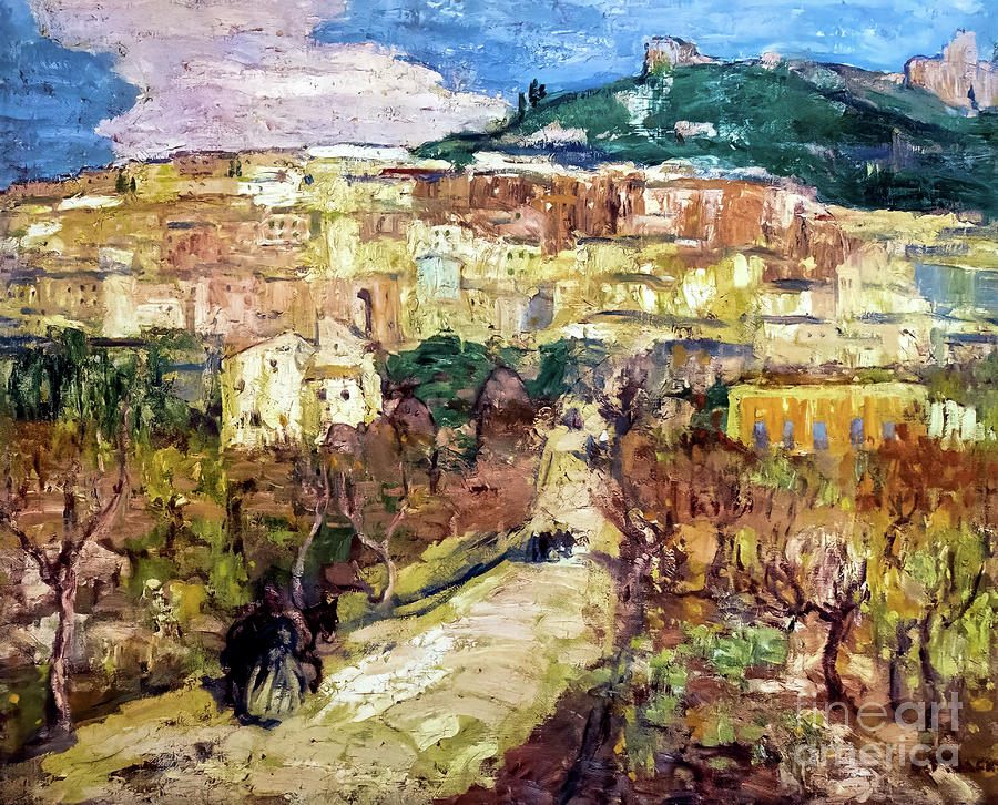 Assisi From the Plain by A Y Jackson 1912 Painting by A Y Jackson ...