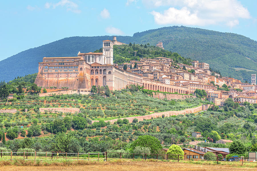 Castle Photograph - Assisi - Italy by Joana Kruse