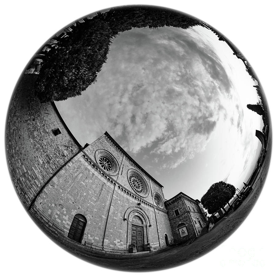 Assisi - San Pietro 2 Photograph by Christopher Wentworth Assisi - San Pietro 2 Photograph by Christopher Wentworth