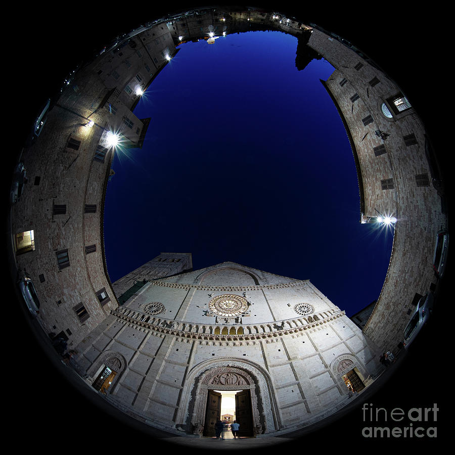 Assisi - San Rufino 2 Photograph by Christopher Wentworth Assisi - San Rufino 2 Photograph by Christopher Wentworth