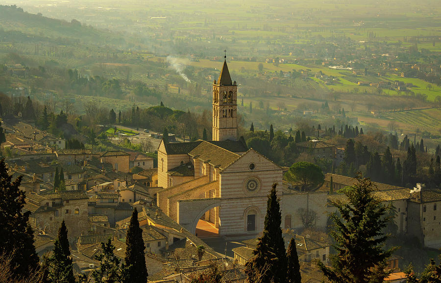Assisi View II Photograph by Douglas Wielfaert