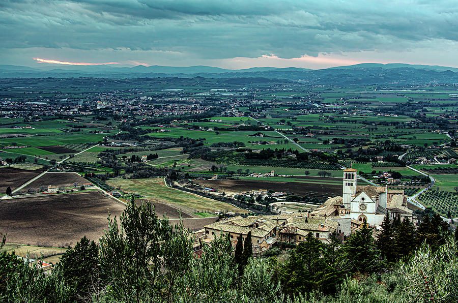 Assisi View VI Photograph by Douglas Wielfaert