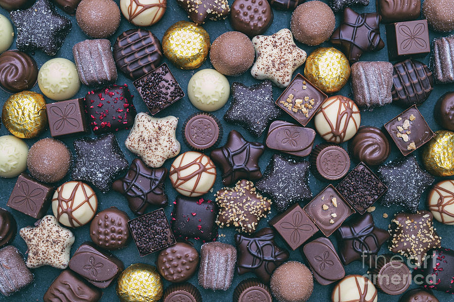 Assorted Chocolates Photograph by Tim Gainey