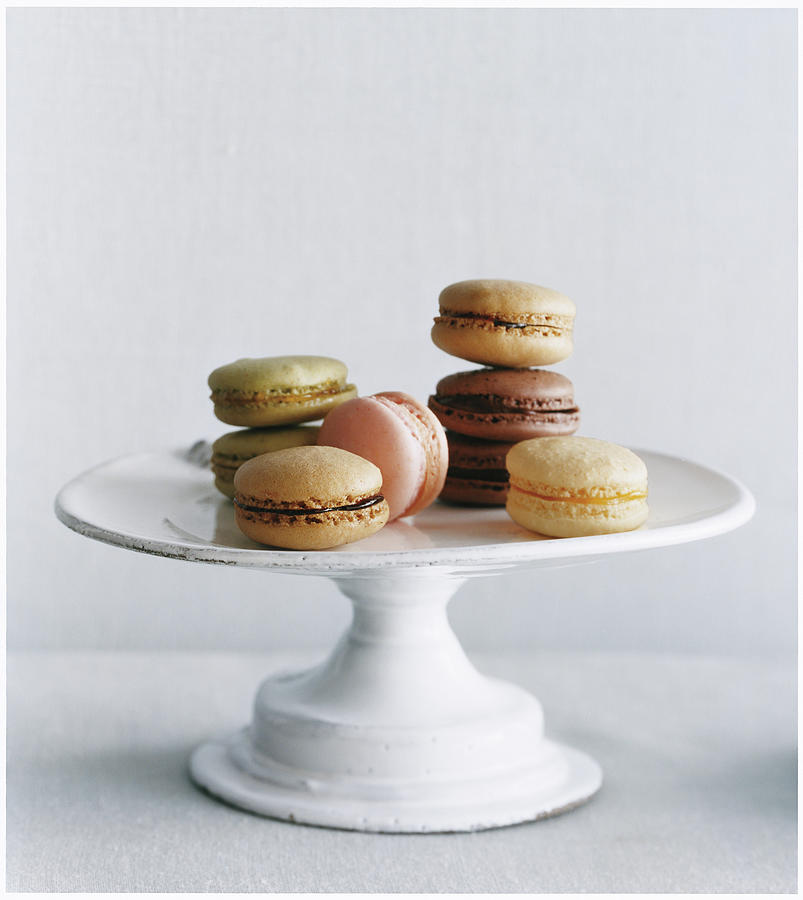Assorted Macarons Photograph by Romulo Yanes