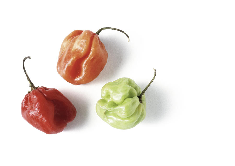 Assortment of hot peppers Photograph by Isabelle Rozenbaum