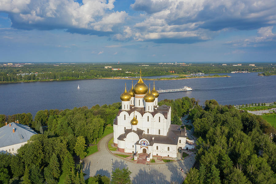 Assumption Cathedral in Yaroslavl Photograph by Mikhail Kokhanchikov