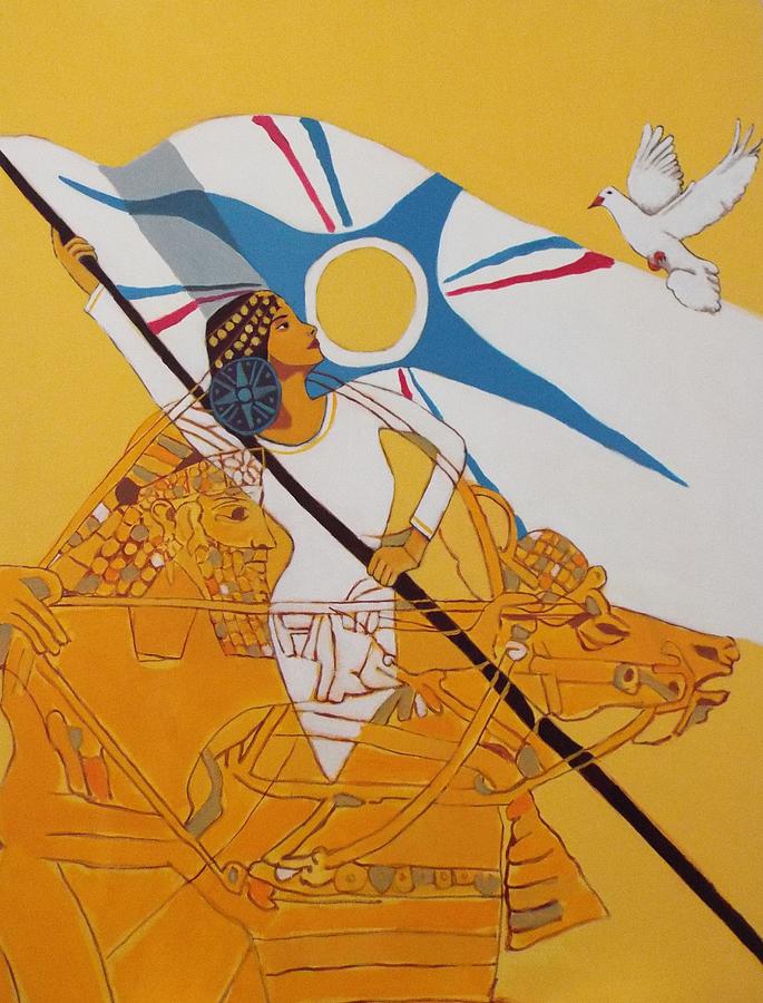 Assyria will Rise Painting by Paul Batou