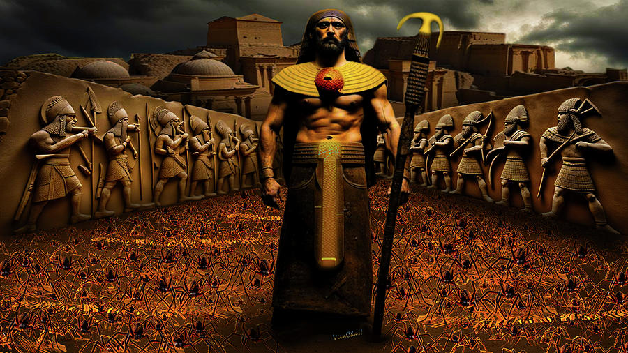 Assyrian Harbinger The Second Seal Digital Art by Chas Sinklier