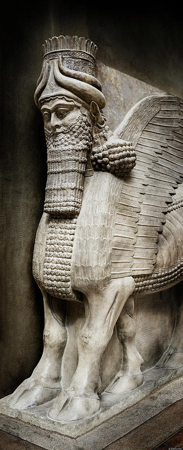 Assyrian Human-headed Winged Bull Photograph by Weston Westmoreland
