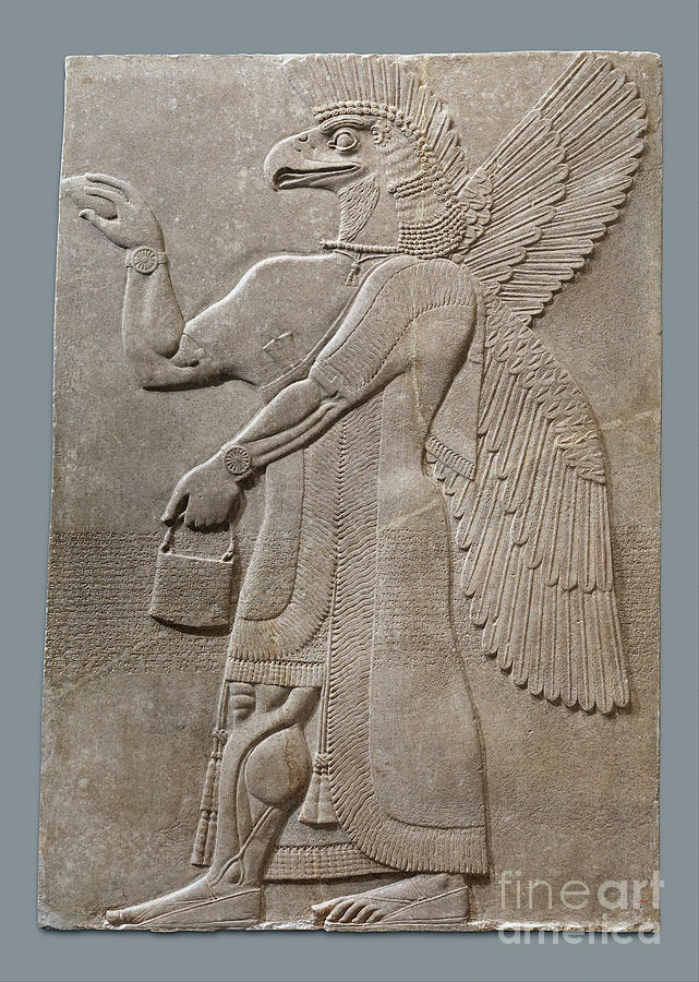 Assyrian Relief Relief by Granger