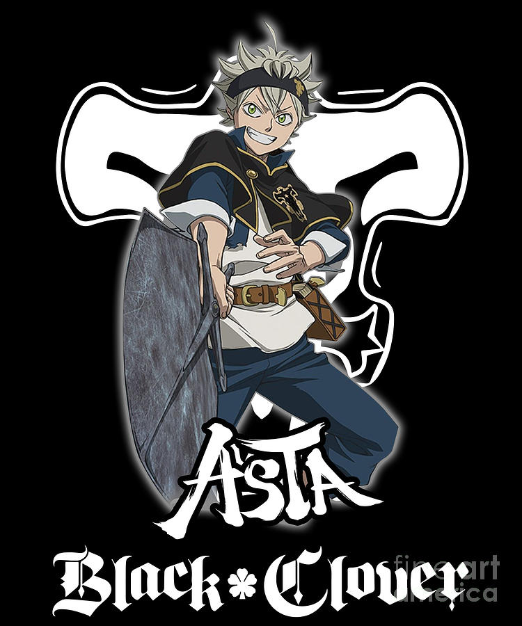 Asta Black Clover Anime Drawing by Anime Art - Fine Art America