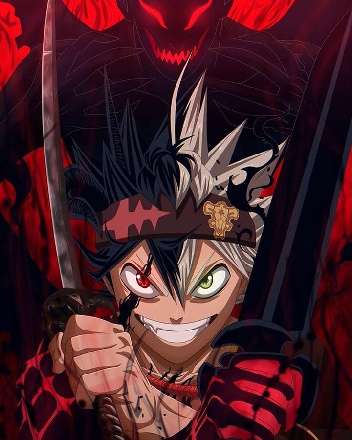 ASTA NEW DEMON MODE BLACK CLOVER Poster Digital Art by Justin Davis