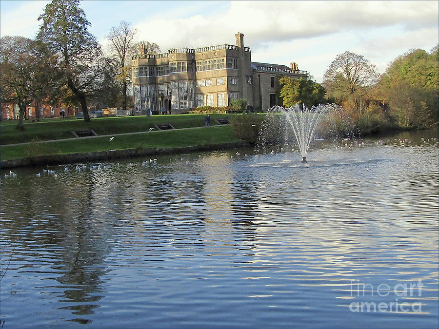 Astley Hall In autumn Photograph by Kim Tran