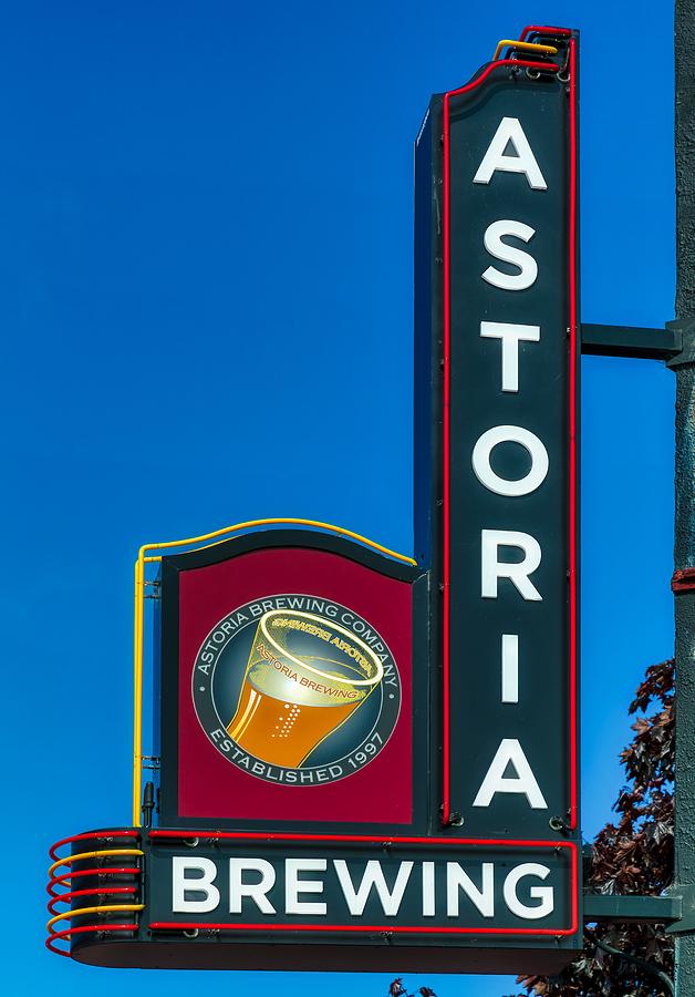 Beer Photograph - Astoria Brewing Company by Mountain Dreams