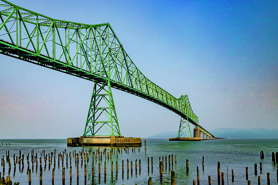 Astoria-Megler Bridge Photograph by Bill Gallagher