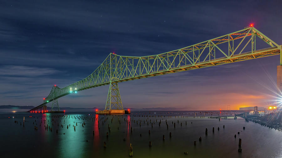 Astoria-Megler Bridge Photograph by John Wilbur Astoria-Megler Bridge Photograph by John Wilbur