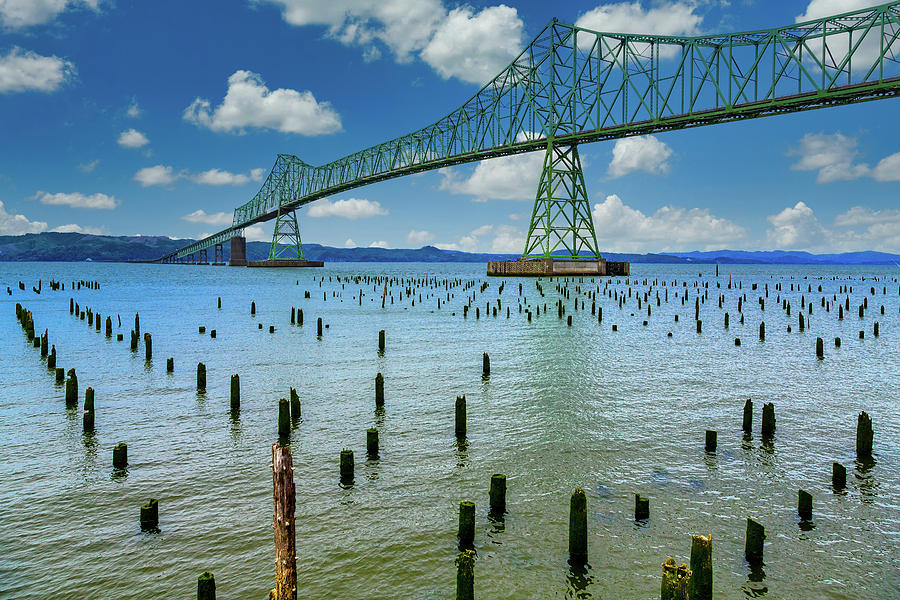 Astoria Oregon Bridge Photograph by Darryl Brooks
