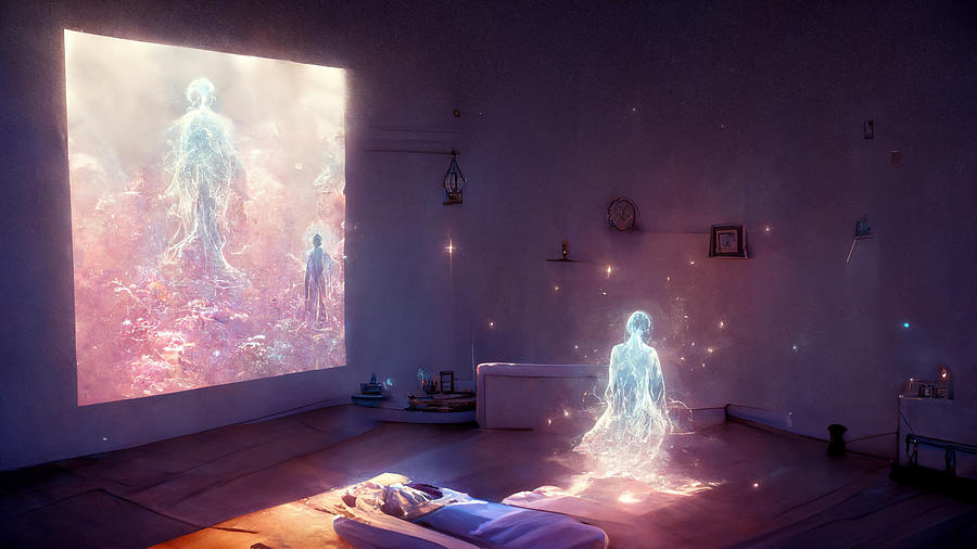 Fantasy Painting - Astral  Projection  Unreal  Engine  6567d871  1171  454c  A766  46b4bb444be7 by Celestial Images