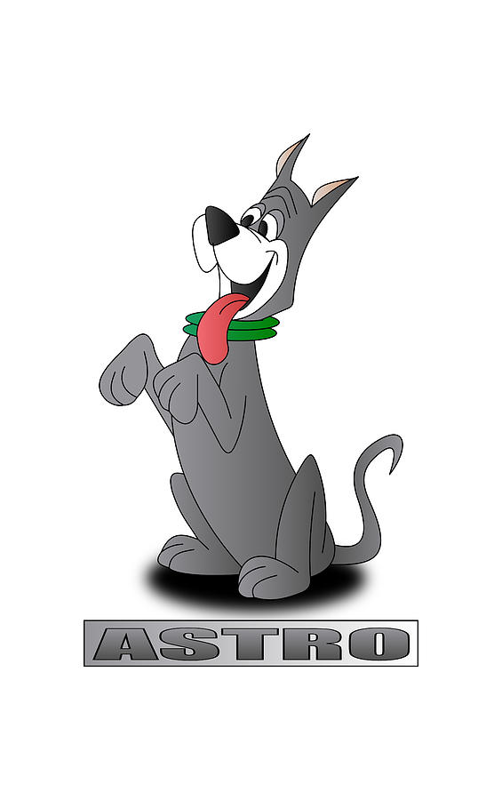 Astro Dog Jetsons Cartoon T-shirt