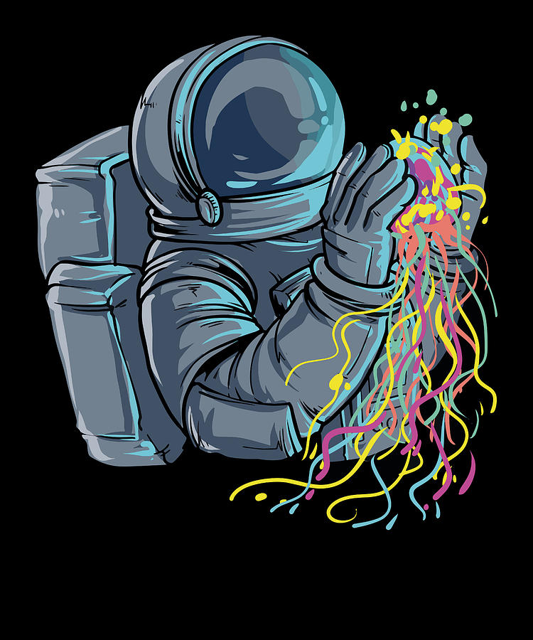 astronauta colored