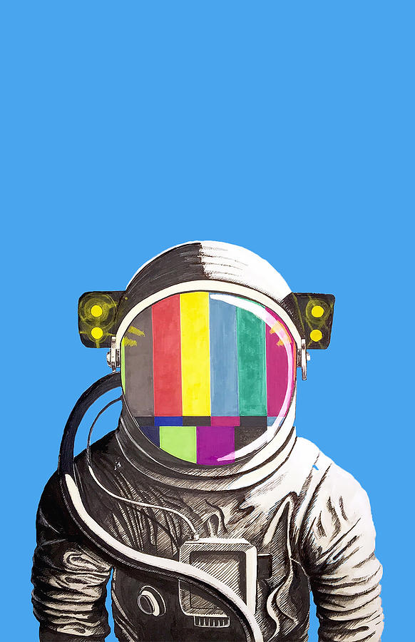 Astronauta Digital Art by Pincel Galactic - Fine Art America