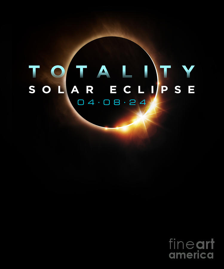 Astronomy Lovers Total Solar Eclipse 2024 Totality 040824 design