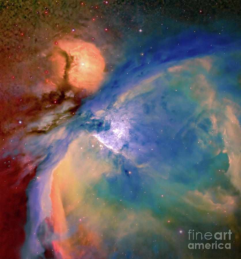 Astrophotography - Orion Nebula - Art Color Photograph by Jim DeLillo