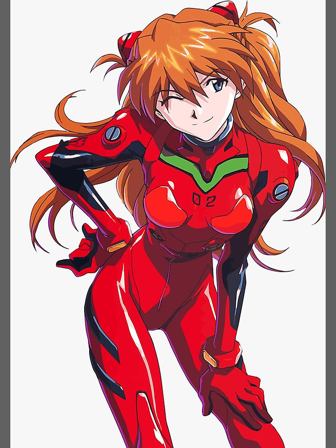 Asuka Neon Genesis Evangelion Case More Digital Art by Lieke Mijberg ...