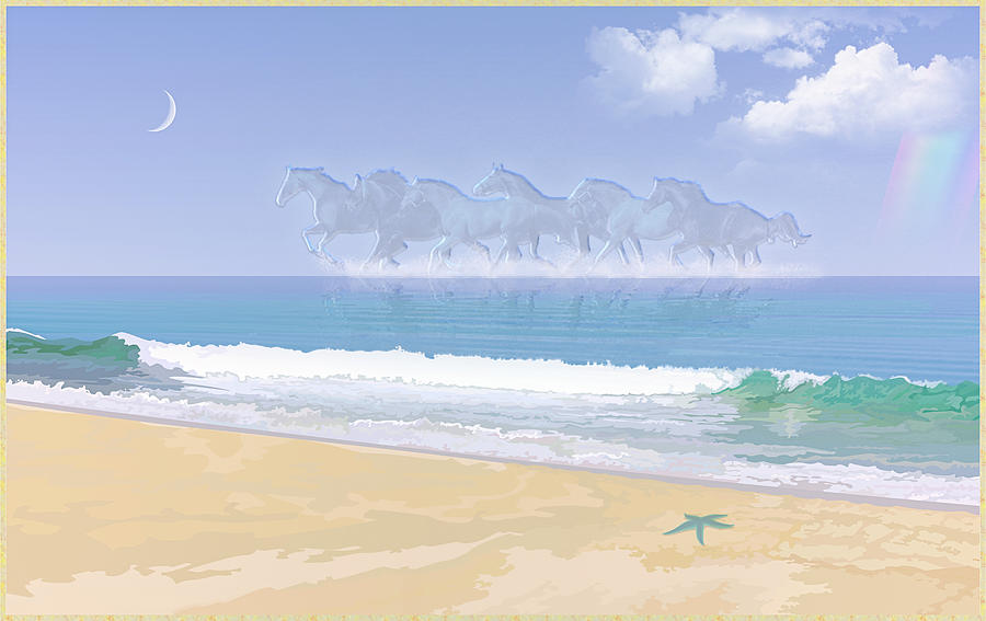 At a gallop suite Digital Art by Harald Dastis