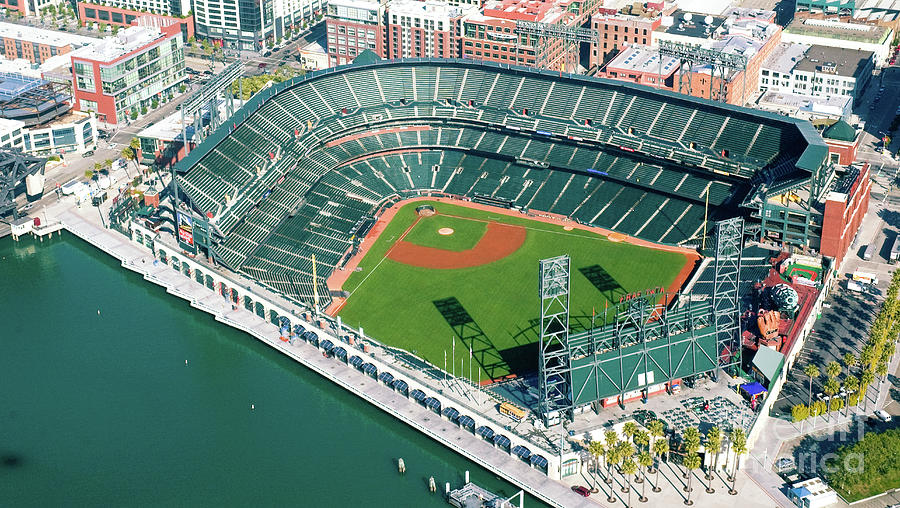 San Francisco Giants Photograph - AT and T Park  by Julia Robertson-Armstrong