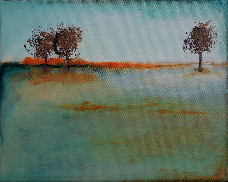 At Dawn Painting by Linda Bailey
