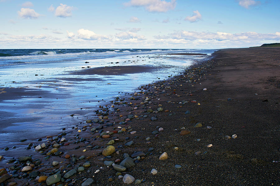 Beach Photograph - At Glen Wyllin by Steve Watson Beach Photograph - At Glen Wyllin by Steve Watson