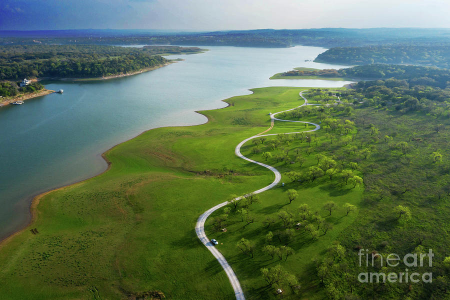 Trails Photograph - At Muleshoe Bend Recreation Area provides camping along the shores of Lake Travis by Dan Herron