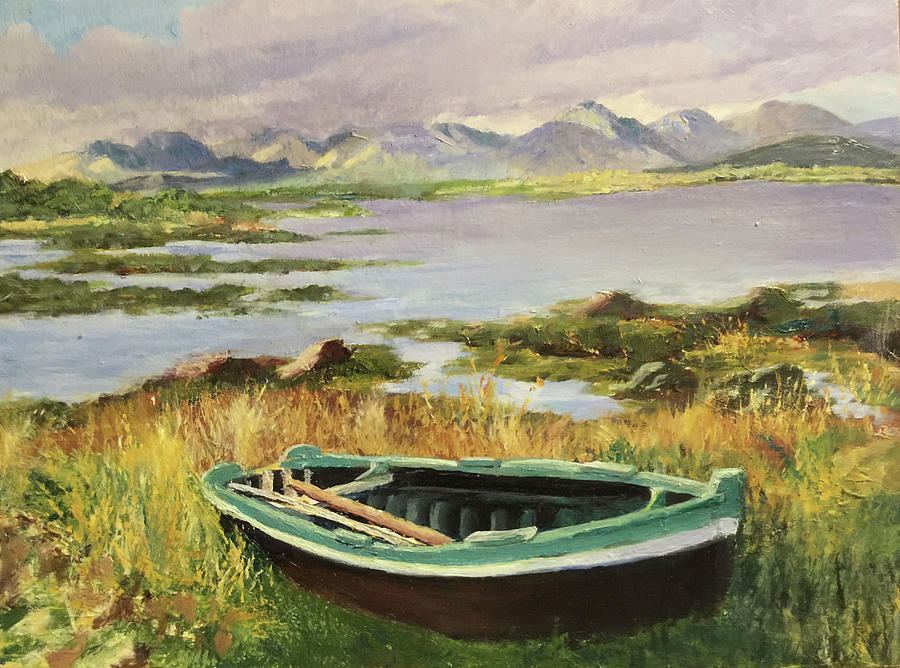 At Rest in Connemara Painting by Harriett Masterson