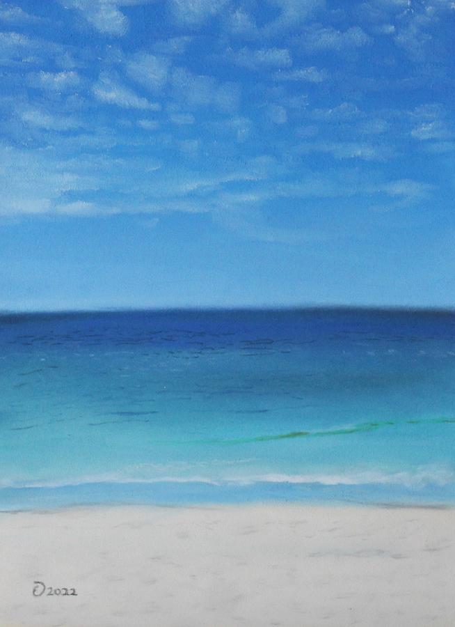 At the beach Drawing by Elizabeth England - Fine Art America