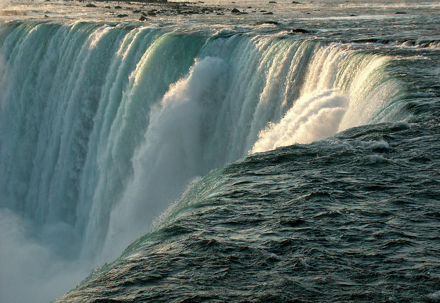 Horseshoe Falls at Niagara Falls - Fine Art Print Photograph by Kenneth Lane Smith
