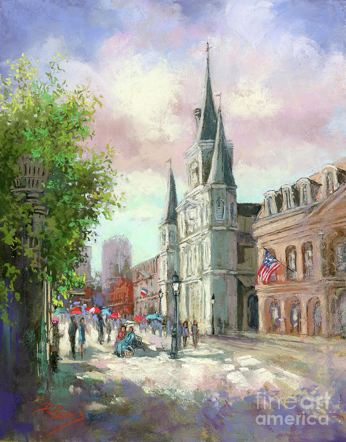 At The Cathedral Painting by Dianne Parks