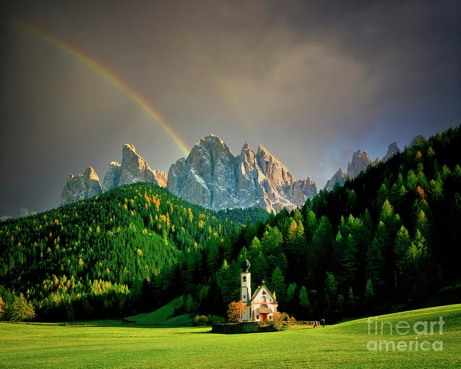 At the End of the Rainbow Photograph by Edmund Nagele FRPS