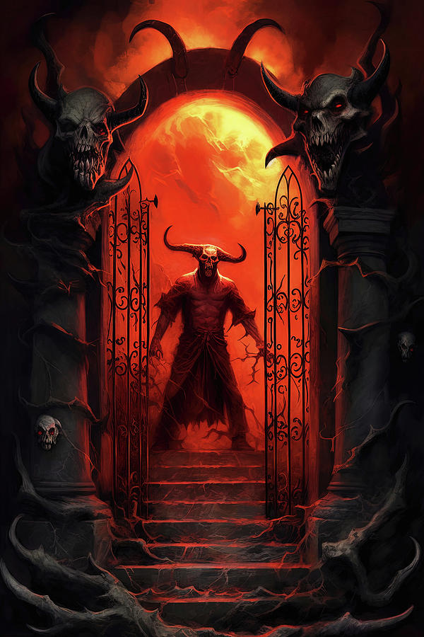 gates of hell paintings