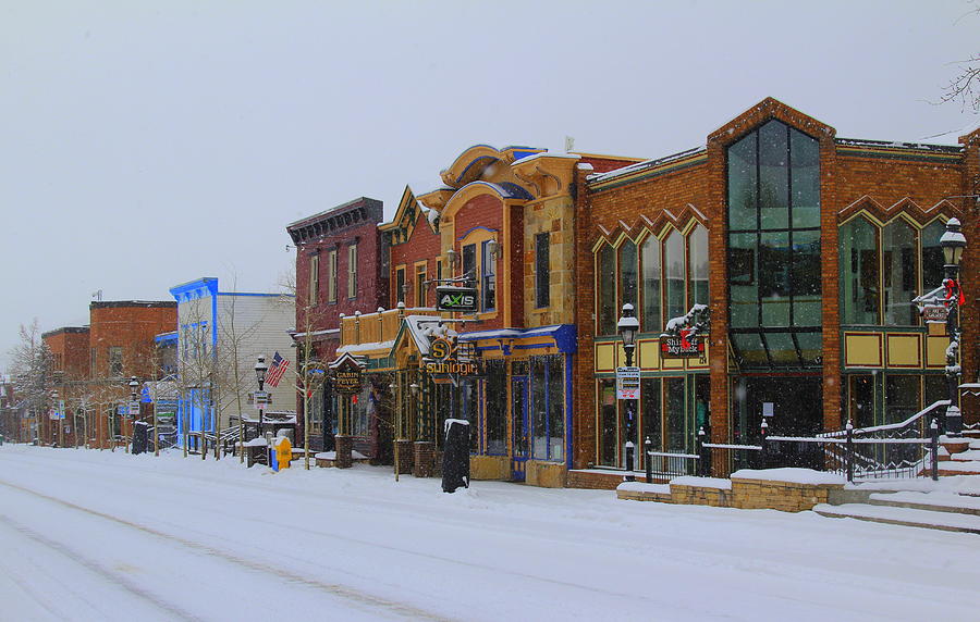 At the Town of Breckenridge Colorado Photograph by Fiona Kennard
