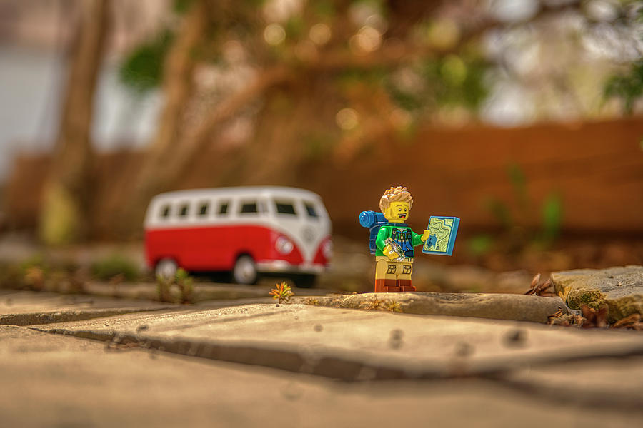 Toy Photograph - At The Trailhead  by Irwin Seidman